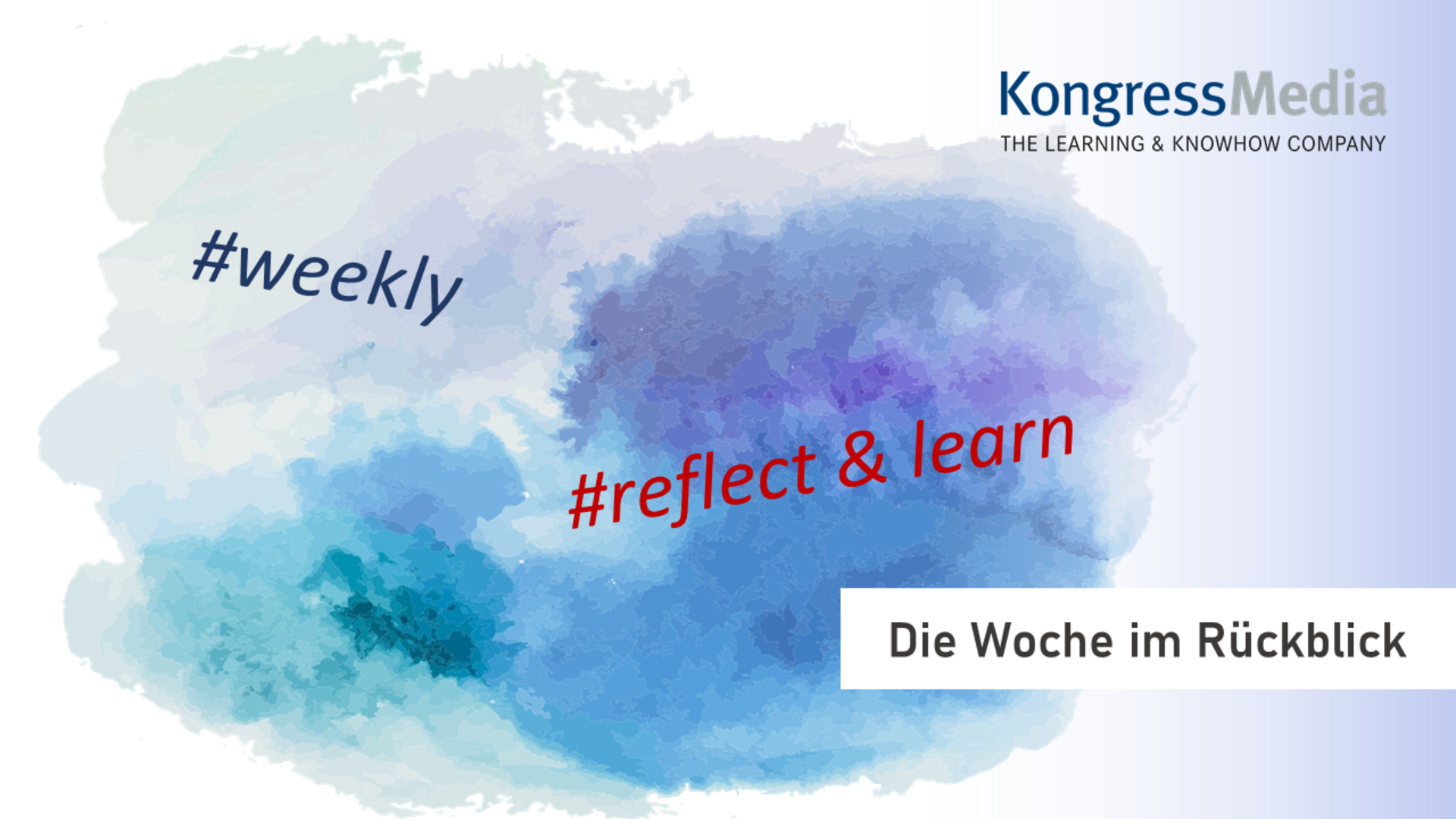 Reflect & Learn | KW 8